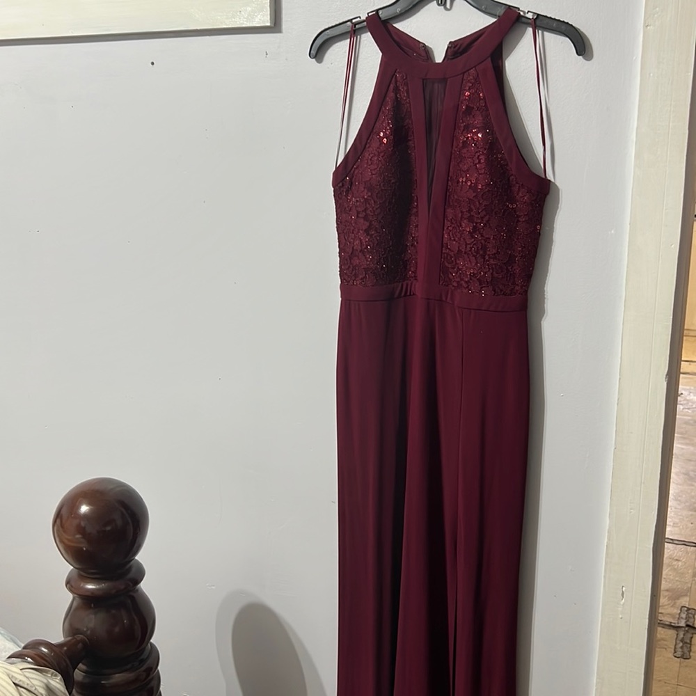 NightWay Halter Prom Dress Size 4